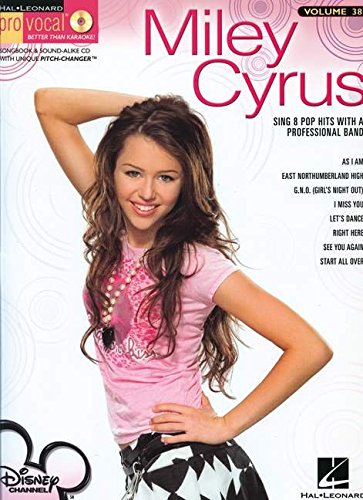 Stock image for Miley Cyrus: Pro Vocal Women's Edition Volume 38 (Hal Leonard Pro Vocal) for sale by HPB-Emerald