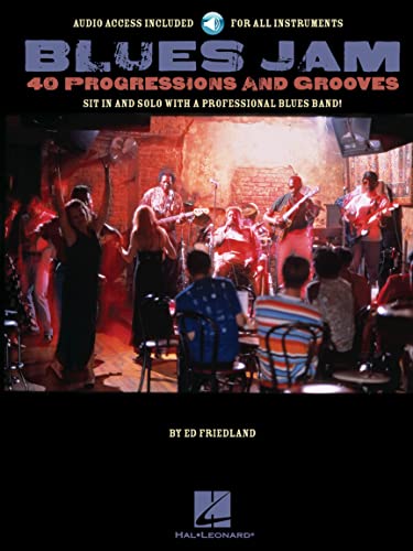 9781423446804: Blues Jam Forty Progressions And Grooves (Book And Cd) Gtr Book/Cd