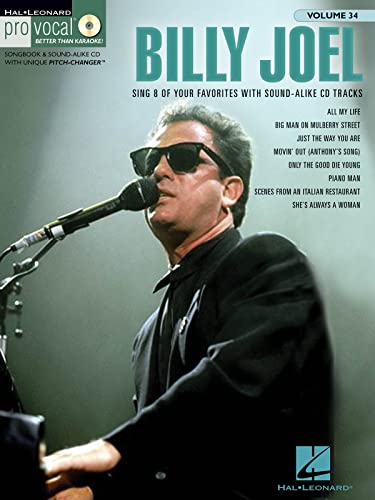 Billy Joel: Pro Vocal Men's Edition Volume 34 (9781423449645) by [???]