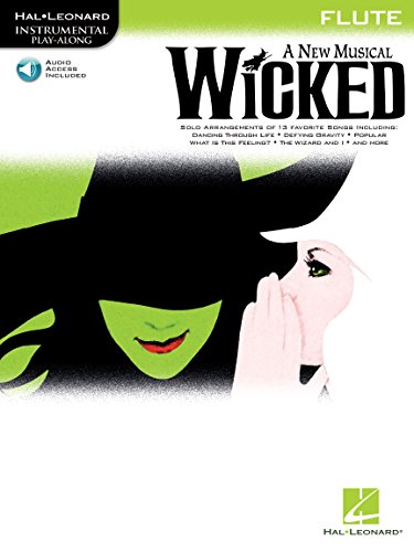 Beispielbild fr Wicked Instrumental Play-Along Book for Flute Book with Online Audio (Instrumental Folio) zum Verkauf von BooksRun