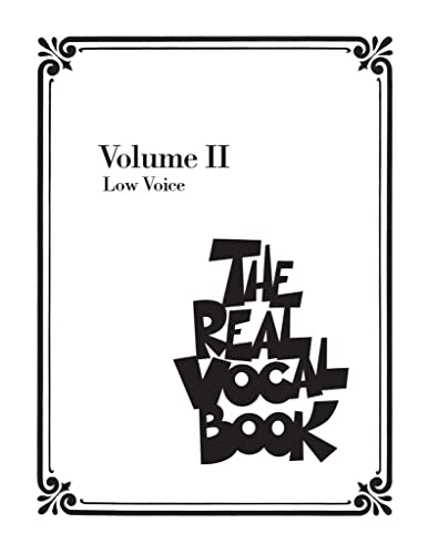 9781423451235: The real vocal book - volume ii: Low Voice