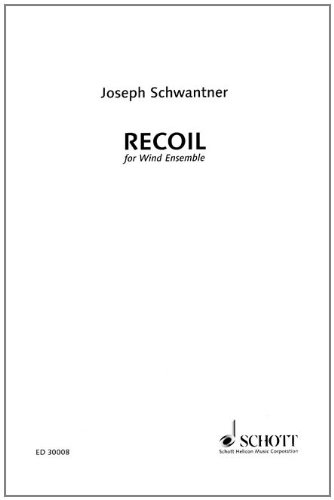 Imagen de archivo de Recoil: For Wind Ensemble- Full Score a la venta por Revaluation Books