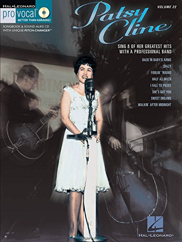 Imagen de archivo de Patsy Cline: Pro Vocal Women's Edition Volume 22 (Pro Vocal Series) a la venta por SecondSale