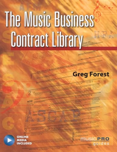 Music Business Contract Library Book/Online Media (9781423454588) by Forest, Greg