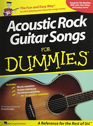 Beispielbild fr Acoustic Rock Guitar Songs for Dummies zum Verkauf von Goldstone Books
