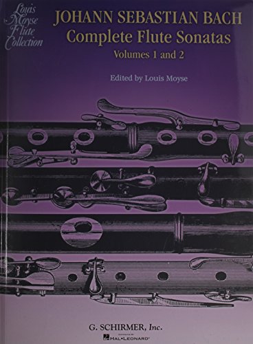 Stock image for COMPLETE SONATAS FOR FLUTE (FLUTE AND PIANO) EDITED BY LOUIS MOYSE (VOL 1 & 2) Format: Paperback for sale by INDOO