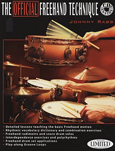 Stock image for THE OFFICIAL FREEHAND TECHNIQUE BY JOHNNY RABB BOOK/CD Format: Paperback for sale by INDOO