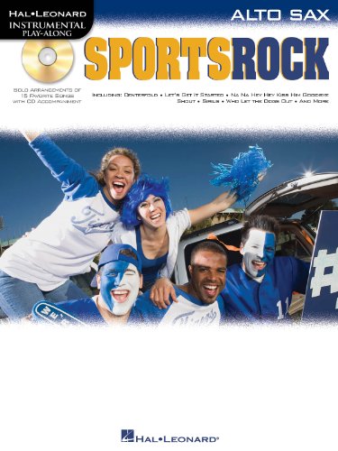 9781423462033: Sports rock saxophone +cd (Hal Leonard Instrumental Play-Along)