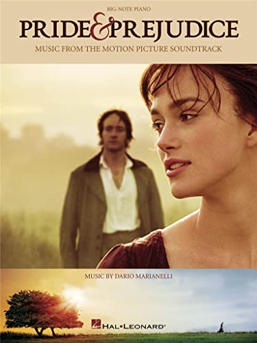 9781423463139: Dario marianelli : pride & prejudice - piano: Music from the Motion Picture Soundtrack (Hal Leonard Big-Note Piano)