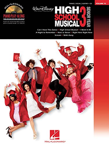 Stock image for High School Musical 3 Piano Play-Along VOL. 72 BK/CD (Hal Leonard Piano Play-Along) for sale by Ergodebooks