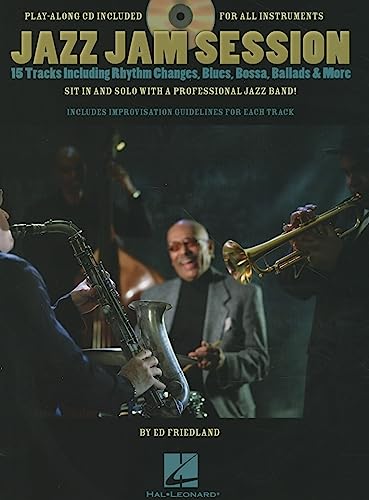 Beispielbild fr Jazz Jam Session -15 Tracks Incl. Rhythm Changes Blues Bossa Ballads & More (Bk/CD) zum Verkauf von Wonder Book