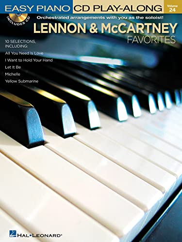 9781423467212: Lennon & McCartney Favorites: Easy Piano CD Play-Along Volume 24 (Easy Piano Cd Play-along, 24)