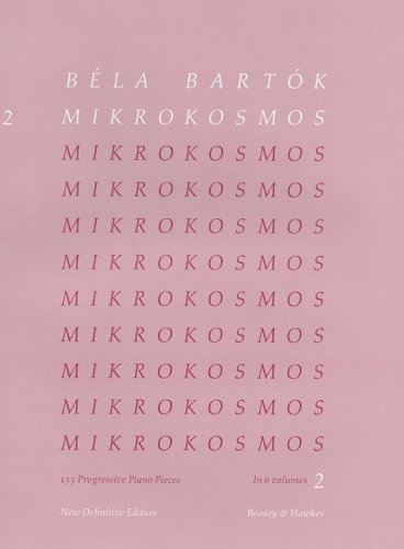 Imagen de archivo de Mikrokosmos Volume 2 (Pink) a la venta por Revaluation Books