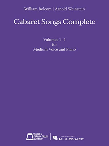 9781423468837: Cabaret Songs Complete: Volumes 1-4 for Medium Voice and Piano (1 - 4)