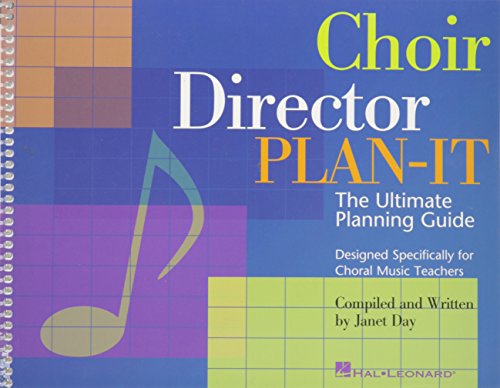 Beispielbild fr Choir Director Plan-It zum Verkauf von BooksRun