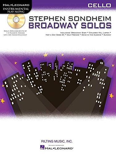 Stock image for Instrumental Play-Along: Stephen Sondheim Broadway Solos - Cello (Hal Leonard) for sale by Learnearly Books