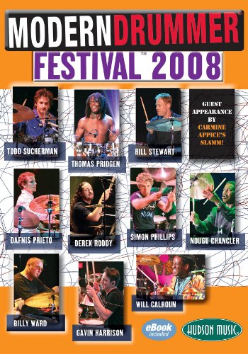 9781423473800: Modern Drummer Festival 2008-4 4-Disc DVD Set