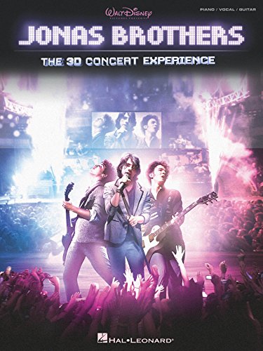 9781423474555: Jonas Brothers: The 3D Concert Experience: Piano/Vocal/Guitar