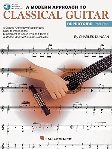 Imagen de archivo de A Modern Approach to Classical Guitar Repertoire - Part 1 Book/Online Audio [With CD (Audio)] a la venta por ThriftBooks-Dallas