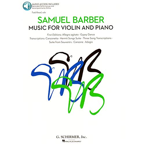 Music for Violin and Piano: With Online Audio of Performances and Accompaniments - Samuel Barber