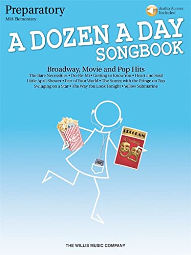 Imagen de archivo de A Dozen A Day Songbook - Preparatory (Book/Cd) a la venta por Kennys Bookshop and Art Galleries Ltd.