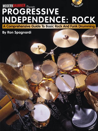 Beispielbild fr Progressive Independence: Rock : A Comprehensive Guide to Basic Rock and Funk Drumming zum Verkauf von Better World Books