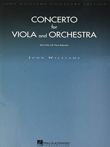 Imagen de archivo de CONCERTO FOR VIOLA AND ORCHESTRA (SOLO VIOLA WITH PIANO REDUCTION) a la venta por Kennys Bookstore