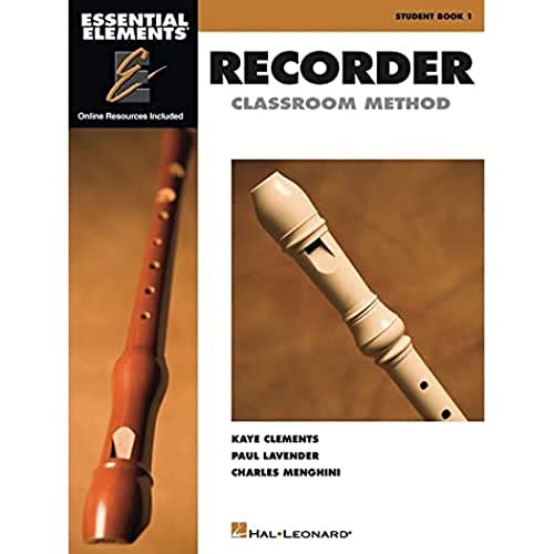 9781423481270: Essential Elements for Recorder Classroom Method - Student Book 1: Book with CD-ROM [With CD (Audio)]