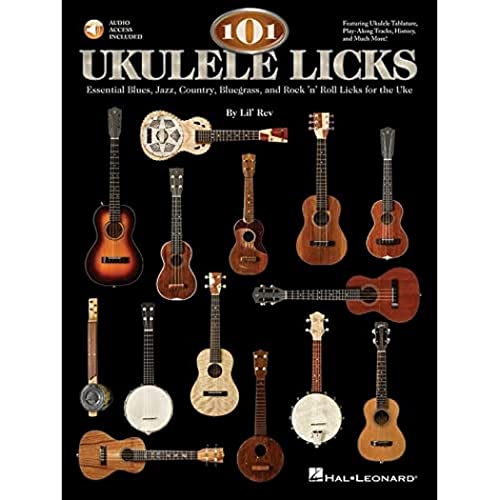 Beispielbild fr 101 Ukulele Licks: Essential Blues, Jazz, Country, Bluegrass, and Rock 'n' Roll Licks for the Uke zum Verkauf von HPB-Diamond