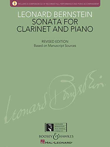 Imagen de archivo de SONATA FOR CLARINET AND PIANO WITH CD OF PERFORMANCE AND ACCOMPANIMENT NEW EDITION Format: Paperback a la venta por INDOO