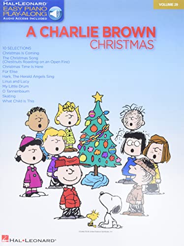 Imagen de archivo de Charlie Brown Christmas: Easy Piano Play-Along Volume 29 (Easy Piano Cd Play-along, 29) a la venta por GoldenDragon