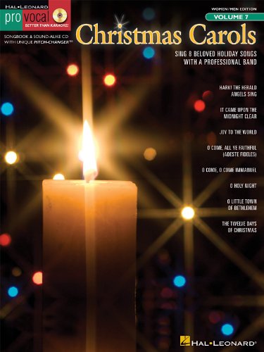 Christmas Carols: Pro Vocal Male/Female Edition Volume 7 (Pro Vocal Better Than Karaoke Women/Men) (9781423483229) by Hal Leonard Corp.