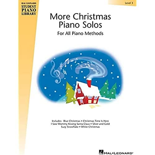 Stock image for More Christmas Piano Solos - Level 3: Hal Leonard Student Piano Library for sale by HPB Inc.