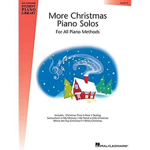 Stock image for More Christmas Piano Solos - Level 5: Hal Leonard Student Piano Library (Hal Leonard Student Piano Library (Songbooks)) for sale by HPB-Emerald