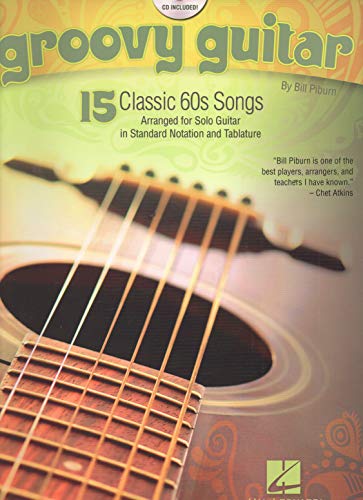 Beispielbild fr Groovy Guitar - 15 Classics From The 1960s Arranged For Solo Fingerstyle Guitar (Bk/Cd) zum Verkauf von Ergodebooks