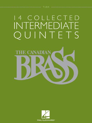 9781423484257: 14 Collected Intermediate Quintets: Tuba: Tuba (B.C.)