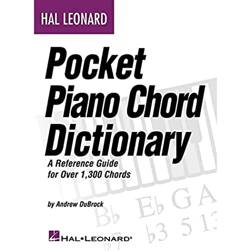 Stock image for Hal Leonard Pocket Piano Chord Dictionary: A Reference Guide for Over 1,300 Chords for sale by ThriftBooks-Dallas