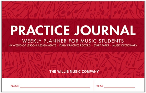 Beispielbild fr Practice Journal: Weekly Planner for Music Students zum Verkauf von SecondSale