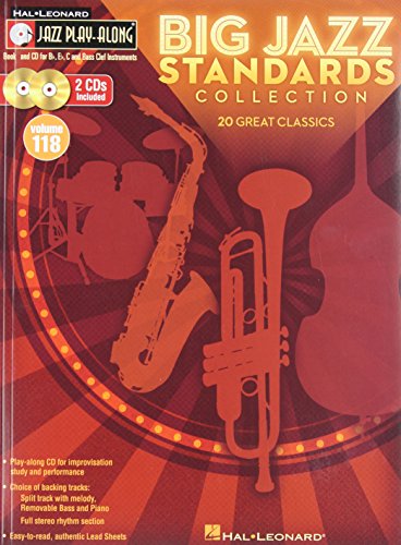 9781423485445: Big Jazz Standards Collection: Jazz Play-Along Volume 118