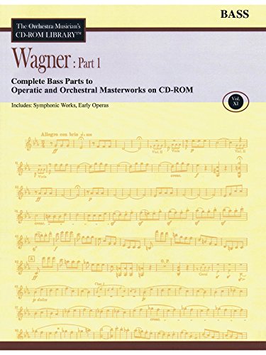 9781423485643: Wagner: part 1 - volume 11 cd-rom