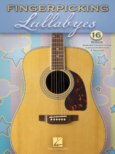 Fingerpicking Lullabyes - 15 Songs Arr. For Solo Guitar In Standard Notation & Tab [Soft Cover ] - Hal Leonard Corp.