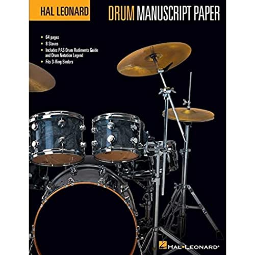 Beispielbild fr Hal Leonard Drum Manuscript Paper zum Verkauf von More Than Words