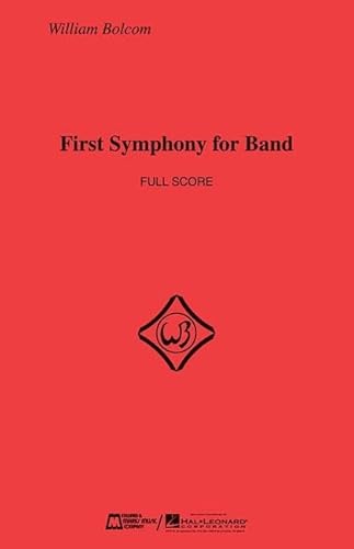 9781423489139: First Symphony for Band 2008: Full Score:O tempora o mores/Scherzo tenebroso/Andantino pastorale/Marches funeraires et dansantes