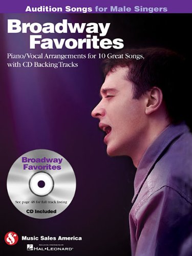 9781423489481: Broadway Favorites: Audition Songs for Male Singers [With CD (Audio)]
