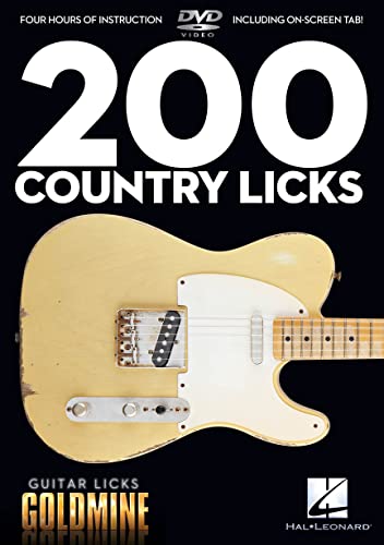 9781423489733: Guitar Licks Goldmine: 200 Country Licks [Reino Unido] [DVD]