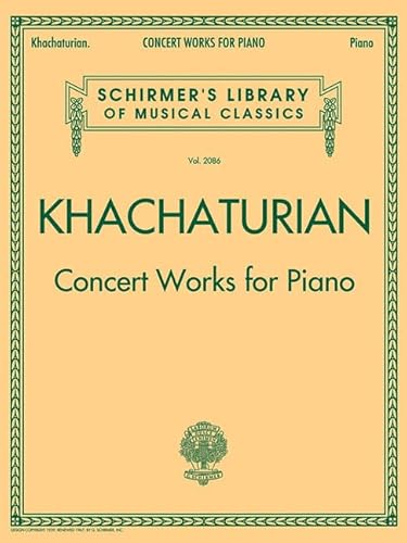 Imagen de archivo de Concert Works for Piano: Schirmer Library of Classics Volume 2086 (Schirmer's Library of Musical Classics, 2086) a la venta por BooksRun