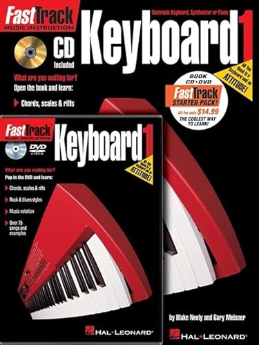 Imagen de archivo de Fasttrack Keyboard Method Starter Pack: Book/Online Audio/DVD Pack [With CD (Audio) and DVD] a la venta por ThriftBooks-Dallas