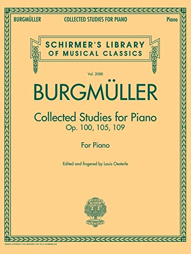 Stock image for Collected Studies for Piano: Schirmer Library of Classics Volume 2088 (Schirmer's Library of Musical Classics) for sale by GF Books, Inc.