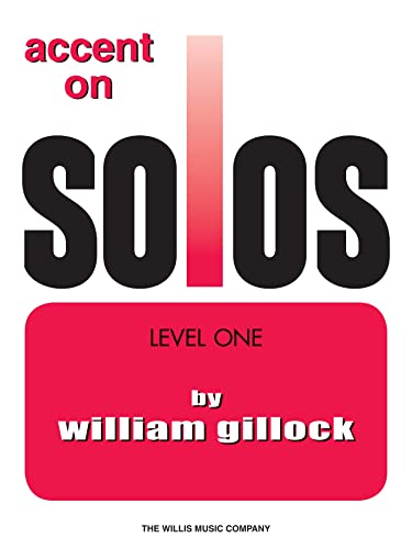Beispielbild fr Accent on Solos Book 1 zum Verkauf von Jenson Books Inc