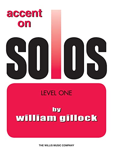 Stock image for Accent on Solos Book 1 for sale by Jenson Books Inc